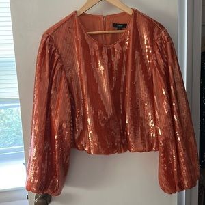 Jcrew sequin top